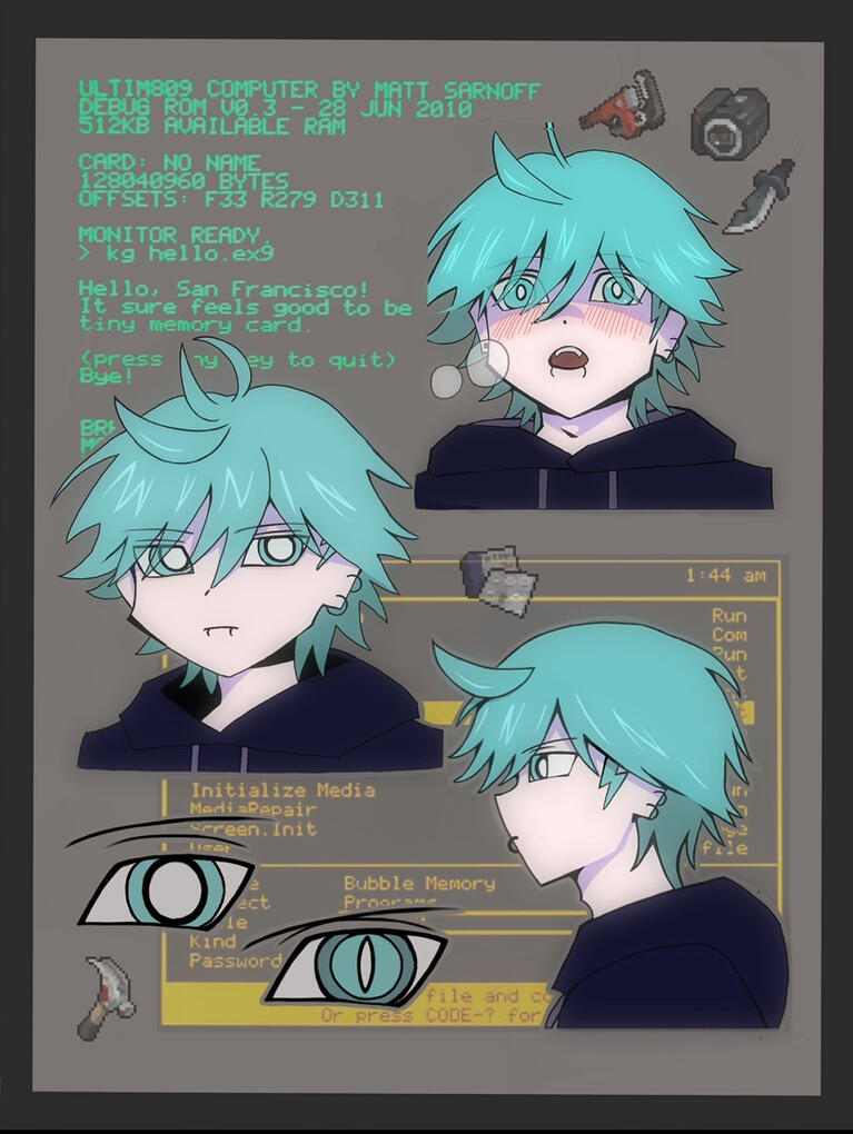 Cartoon character design